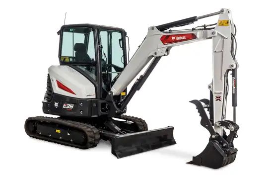 E-35 CAB EXCAVATOR
